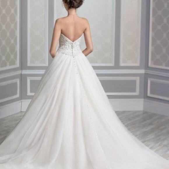 Sample BLUSH PINK Wedding Dress, BLING Prom Princess Disney Ballgown Cinderella - Picture 15 of 15